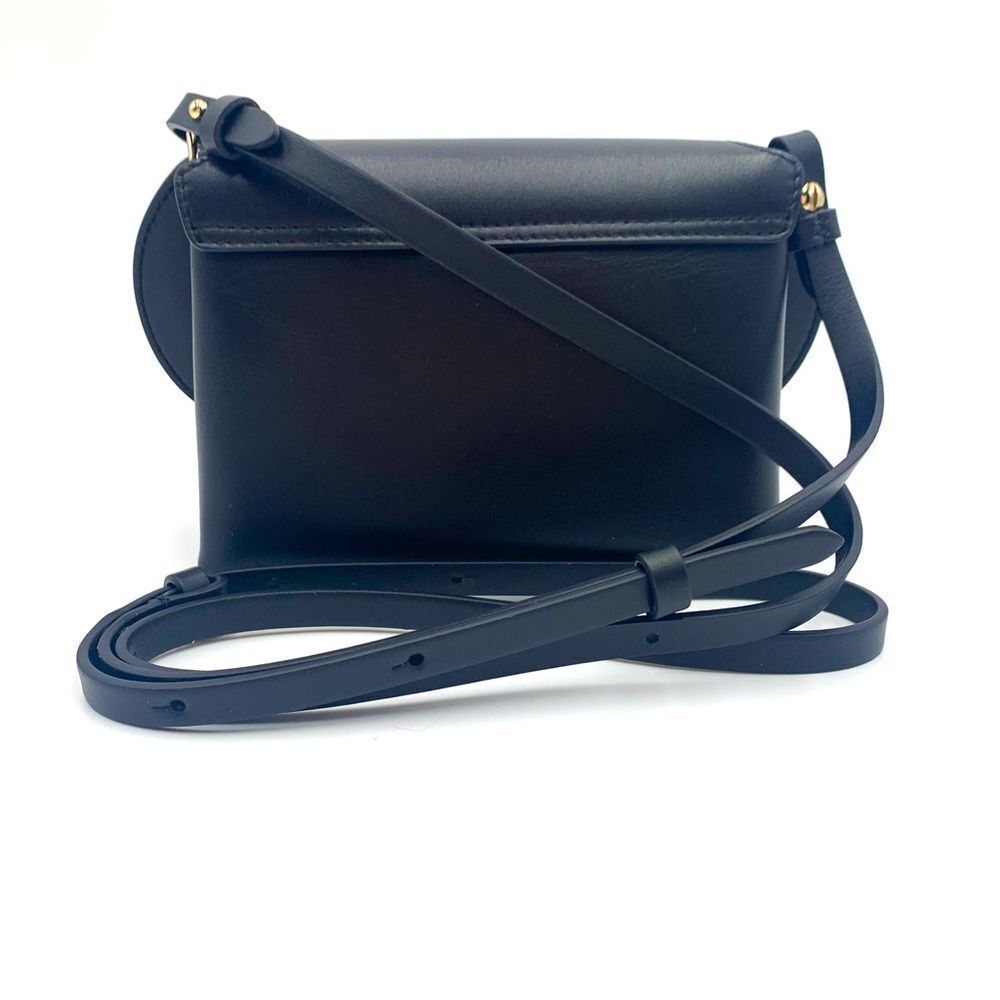 Auth New, Never Used Smythson Black Mini Crossbody Pillow Bag Pristine Condition - Picture 9 of 16